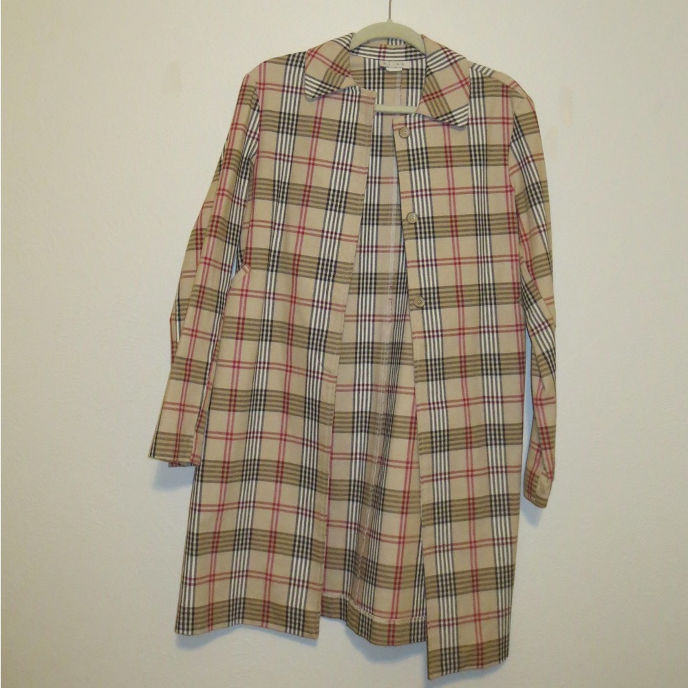 Patterned Long Coat